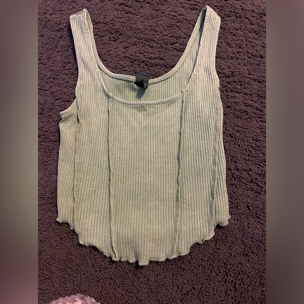 Green target top